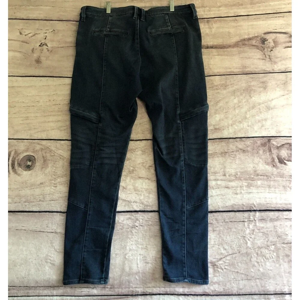 True Religion Jeans Mens 36 Blue Denim Detour Undercover Utility Pants 38 x 30